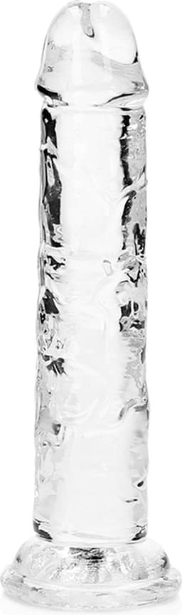 Shots - RealRock REA150TRA1 - Straight Realistic Dildo Suction Cup - 6'' / 14,5 - Tra — thumbnail 2