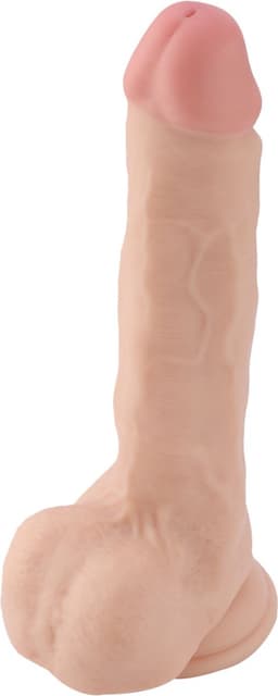 Dildo EZfunLok voor Auxfun Plus Seksmachine Beige 24 cm — thumbnail 3