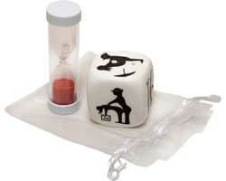 Posture Dice with Hourglass