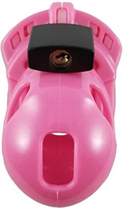 The Vice - Kuisheidskooi - Peniskooi - Chastity Cage - Roze - Verkrijgbaar in de Maten Mini Standaard en Plus Mini — thumbnail 2