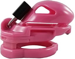The Vice - Kuisheidskooi - Peniskooi - Chastity Cage - Roze - Verkrijgbaar in de Maten Mini Standaard en Plus Mini — thumbnail 1