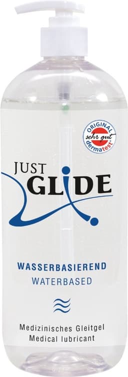 Glijmiddel op Waterbasis Just Glide 1000 ml — thumbnail 1