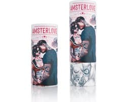 Amsterlove - Romantic Couples Box - gift package 7 Piece Cylinder