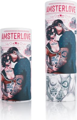Amsterlove -  Romantic Couples Box - gift package 7 Piece Cylinder — thumbnail 1
