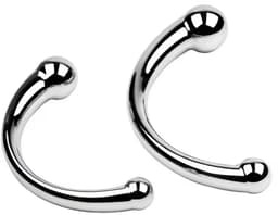 BOECK - Dildo - Metalen Dildo - G-Spot & Prostaat Massagestick - Roestvrij Staal - Seksspeeltje voor Mannen & Vrouwen - Erotisch Speelgoed – Ergonomisch Ontwerp – Intense Stimulatie - Small — thumbnail 2