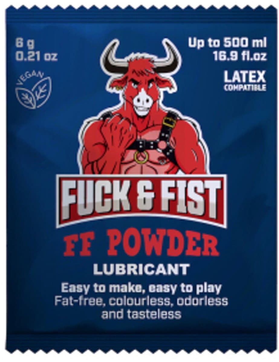 Fuck & Fist - FF poeder glijmiddel - 0,21 oz / 6 gram — afbeelding 1