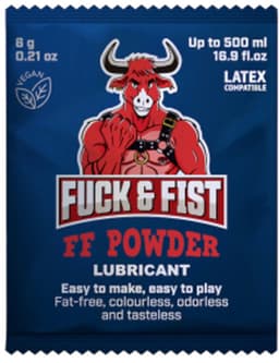 Fuck & Fist - FF poeder glijmiddel - 0,21 oz / 6 gram — thumbnail 1
