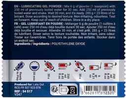 Fuck & Fist - FF poeder glijmiddel - 0,21 oz / 6 gram — thumbnail 2
