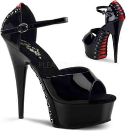 EU 42,5 = US 12 | DELIGHT-660FH | 6 Heel, 1 3/4 PF Close Back Sandal — thumbnail 1