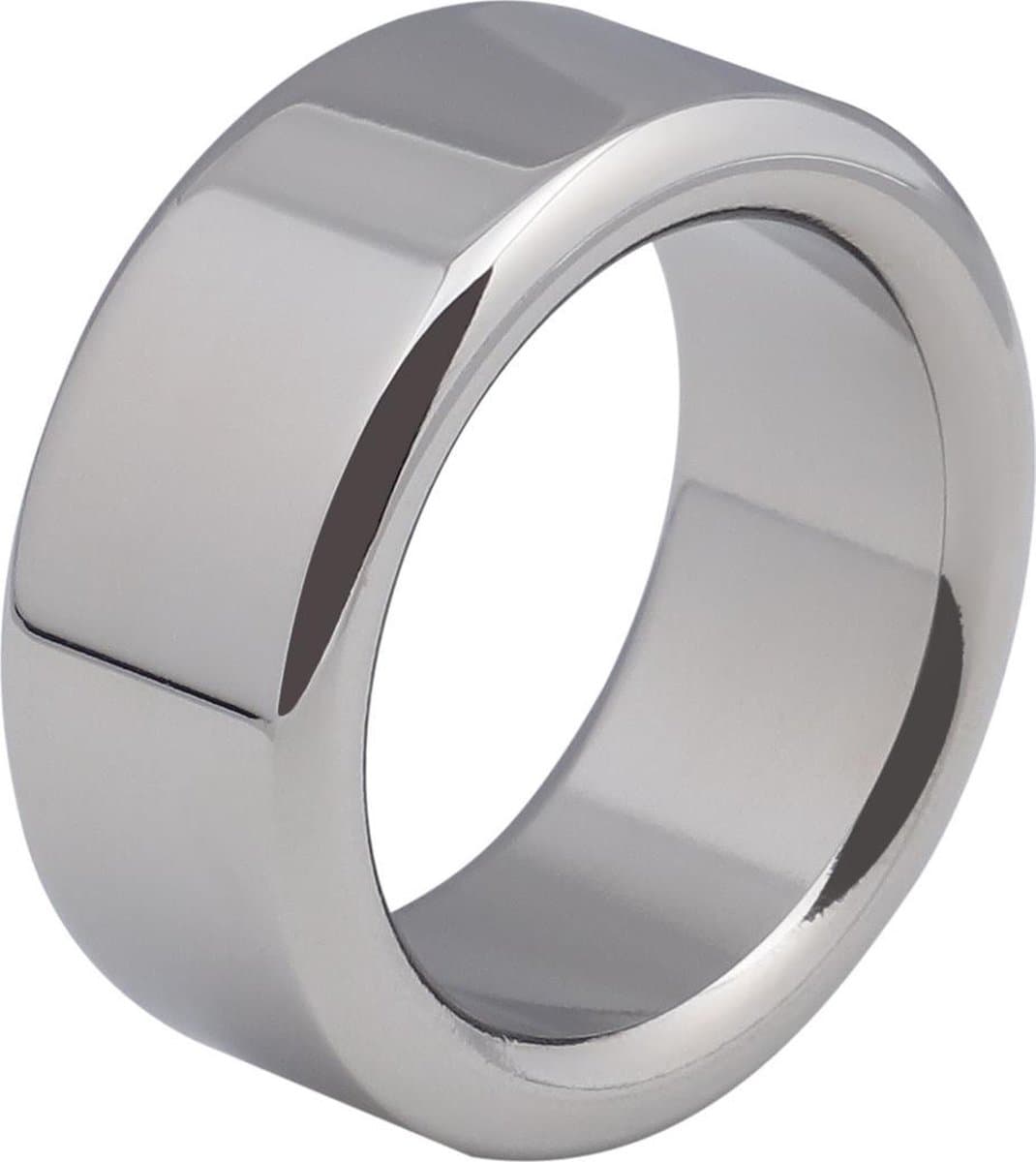 Banoch - Glansring Thick Ø 26 mm - brede metalen eikelring - cockring — afbeelding 1