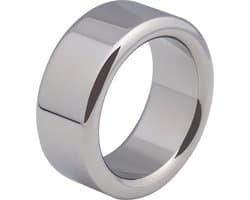 Banoch - Glansring Thick Ø 26 mm - brede metalen eikelring - cockring