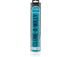 Clone A Willy Kit Dildo Glow In The Dark - Blue — thumbnail 4
