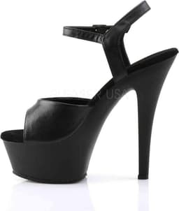EU 45 = US 14 | KISS-209 | 6 Spike Heel P/F Sandal — thumbnail 3
