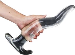 Groot Transparante plug - Buttplug XXL - Anale oprekker — thumbnail 1