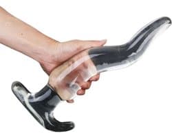 Groot Transparante plug - Buttplug XXL - Anale oprekker
