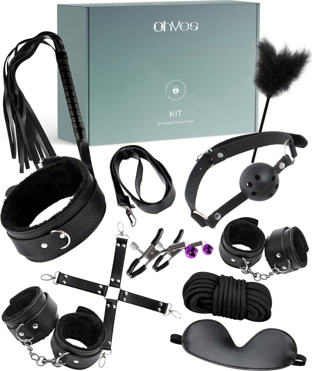 BDSM Bondagesets - Sex Toys voor Koppels - Seksspeeltjes voor mannen en vrouwen - Sex Pakket en Bondage Toys — afbeelding 1