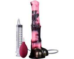 Mega Dildo - Grote Dildo - Dikke Dildo - Extreme Dildo - Anaal Groot - Reusachtige Dildo XXL - Buttplug XXXL Monster Dildo - Fantasy Dragon Dildo - Animal dildo - Anaal Groot - Zuignap - met Spuitfunctie