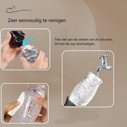 Erodit®Twist and Suck Delight- Rotatie Vibrator inclusief glijmiddel- Vibrerende Masturbator- Automatische rotatie- Vibrator voor mannen- Sekspeeltje- Multifunctionele mannen toy- Erotiek voor mannen — thumbnail 4