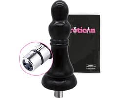 Eroticon Grote Buttplug Brent - Anal plug/Dildo 15.5cm Lang en tot 6cm dik - Opzetstuk voor Seksmachine - Accessoire - 3XLR opzetstuk