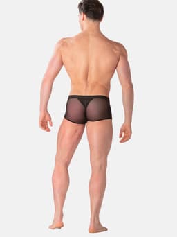 WOH heren microfiber trunk personal allure mesh zwart — thumbnail 5