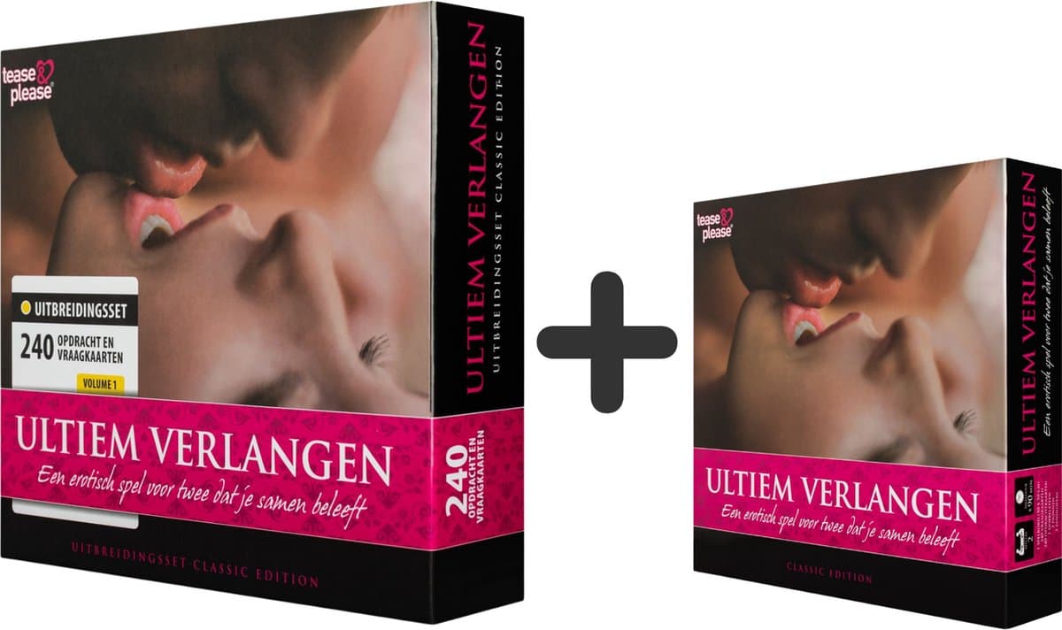 Tease & Please Ultiem verlangen spel + Uitbereiding set - Roze - Erotisch Bordspel — afbeelding 1