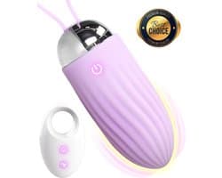 PureVibe® JoyBullet - Vibrerende eieren - Draagbare vibrerend ei met afstandsbediening - 10 vibratiestandjes - sex toys voor vrouwen en koppels - vibrators - vibrator - Erotiek - Seksspeeltjes