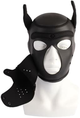 Sins Inquisition - Be My Master Bondage Puppy Hood - Zwart — thumbnail 2