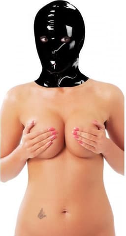 Rimba - Latex Gezichtsmasker - Hood - Hoofd Masker — thumbnail 3