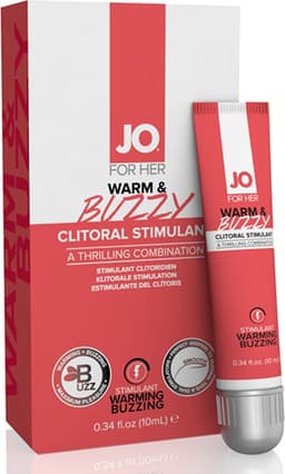 System JO - Warm & Buzzy Clitoris Gel - 10 ml — thumbnail 2