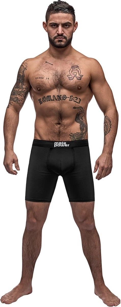 Male Power Black Nite - Lange Short black XL — afbeelding 1