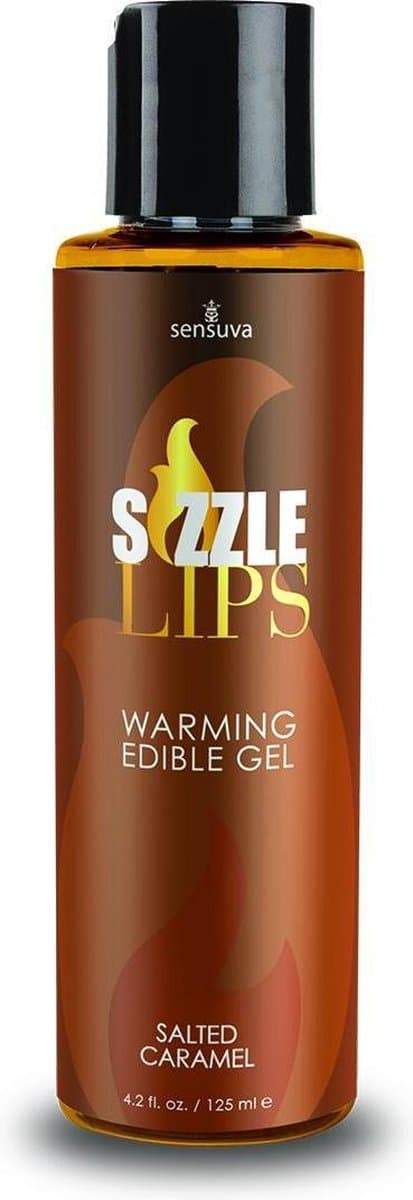 Sensuva - Sizzle Lips Zoute Caramel Warming Gel 125 ml — afbeelding 1