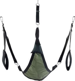 Triangle canvas sling - 3 or 4 points - Full set - Kaki — thumbnail 3