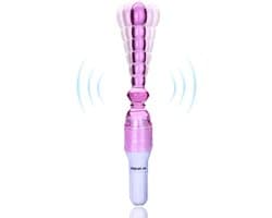 Erodit® Flirting Anaal Vibrator- vibrerende kralen buttplug -G-Spot -Prostaat- Anaal dildo- Prostaat vibrator voor mannen, vibrator voor vrouwen inclusief batterij - speeltjes beginners- Sex toys- sex speeltjes- Erotiek koppels,
