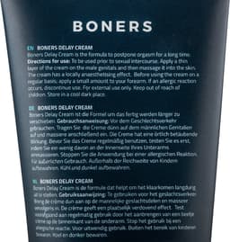 Boners - Orgasmevertragende Crème - 100 ml — thumbnail 4