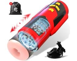 HappySexy Titan Masturbator Voor Man - Sex Toys voor Mannen - Electrisch Pocket Pussy Blowjob Stimulator -
