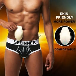 Heren Boxershorts met Butt Lifter Effect en Uitneembare Pads voor Lifting — thumbnail 4