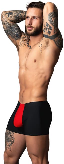 Male Power Sexy Pouch Short - M -/ - Zwart — thumbnail 3