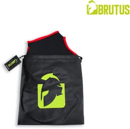 Brutus - Neoprene Face Fucker Hood - Met Oogopeningen - Zwart/Rood — thumbnail 3
