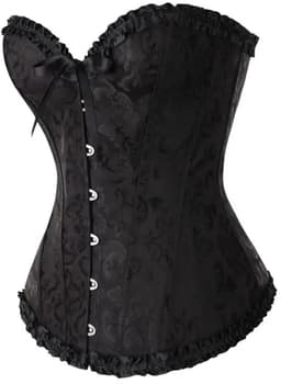 Sexy Korset - Korset - Corset Erotiek - Shapewear - Zwart - Valentijn- L — thumbnail 3