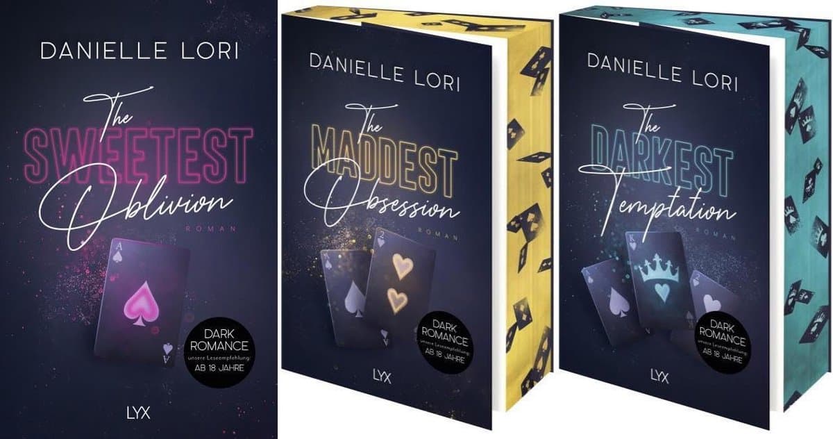 Dunkle Romantik Mafia Trilogie mit Exklusivem Postkartenset — afbeelding 1