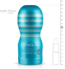 Tenga Vacuum Masturbator Cool Edition - Blauw — thumbnail 4