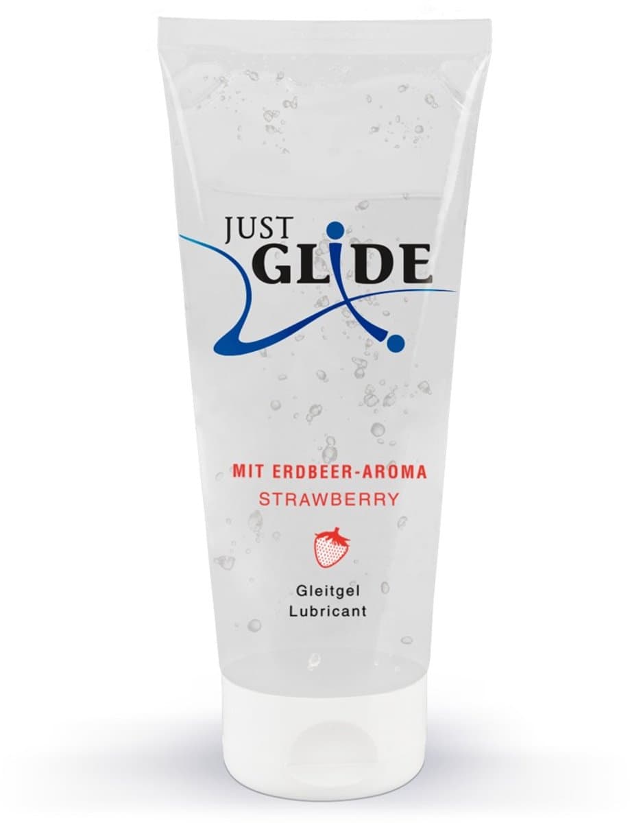 Just Glide Strawberry 200 ml — afbeelding 1