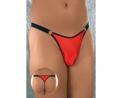 Thong 4425 - red S t/m L Onesize – Vurig en Sexy