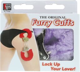 Metal Handcuff with Plush  - NMC - handboeien — thumbnail 2