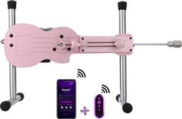 Pro Mini Seksmachine Smart App met dildo en afstandsbediening Roze — thumbnail 1