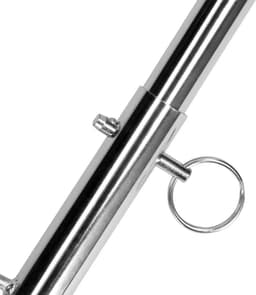 LustyToys ® Spreader Bar with Multiple Hooks - Silver — thumbnail 5