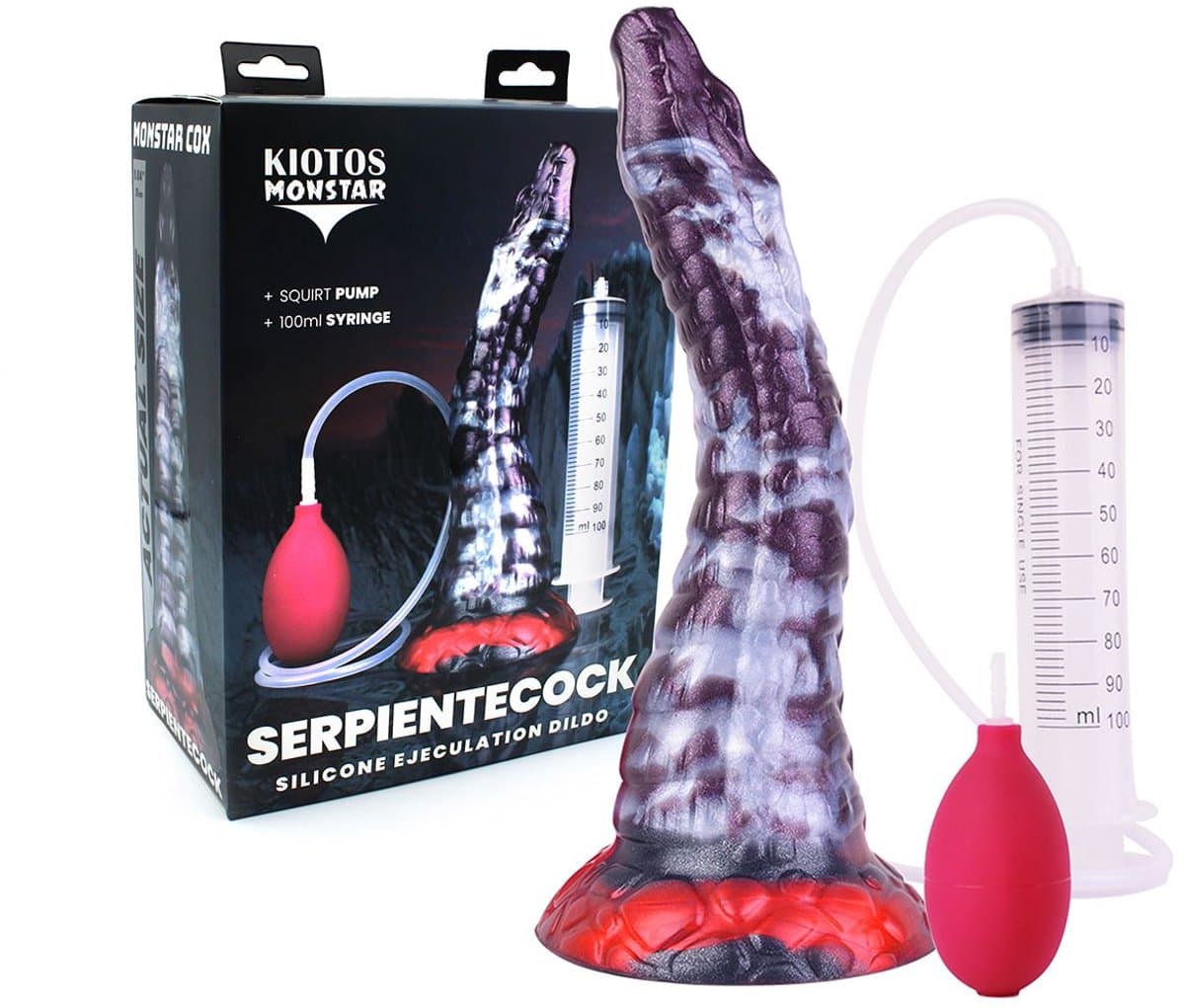 Kiotos Monstar - Serpiente Cock - Spuitende Dildo — afbeelding 1