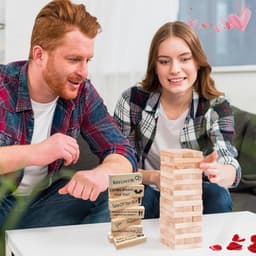 Vitdipy - Koppel Spel - 48 Stuks - Jenga voor Volwassenen - Romantisch - Erotiek - Intiem en Speels - Sex Game — thumbnail 2