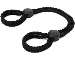 Smart Moves - Touw Handboeien - Japanse Bondage Handboeien - Shibari - Zwart