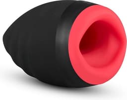 Teazers - Orale Masturbator - Masturbator - Oplaadbaar - Waterbasis - Sex Toys voor Mannen - Masturbator voor Man - Masturbators - Masturbator voor Mannen Elektrisch - Rood/Zwart — thumbnail 5